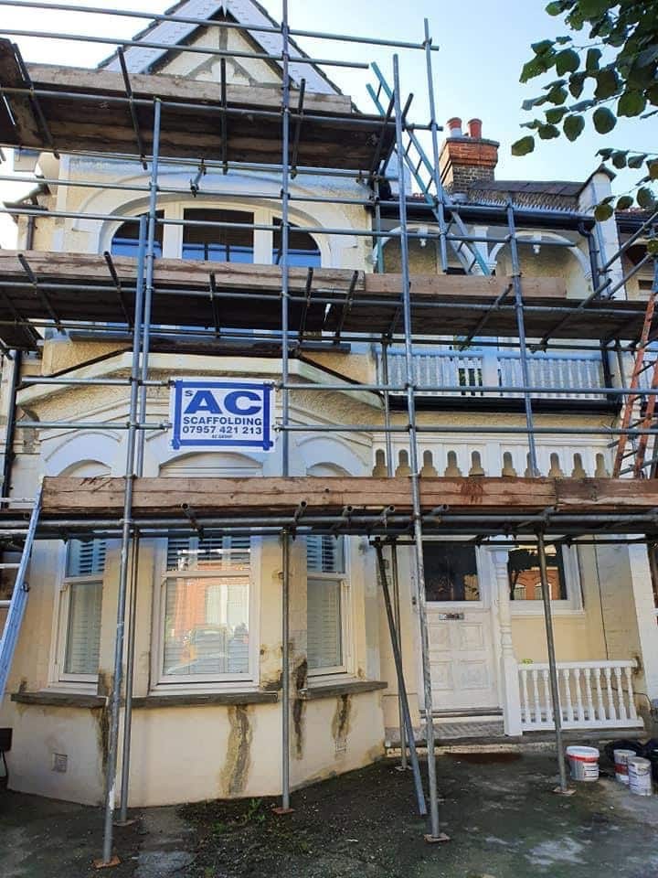 A completed roofing and building project by J P Building Services