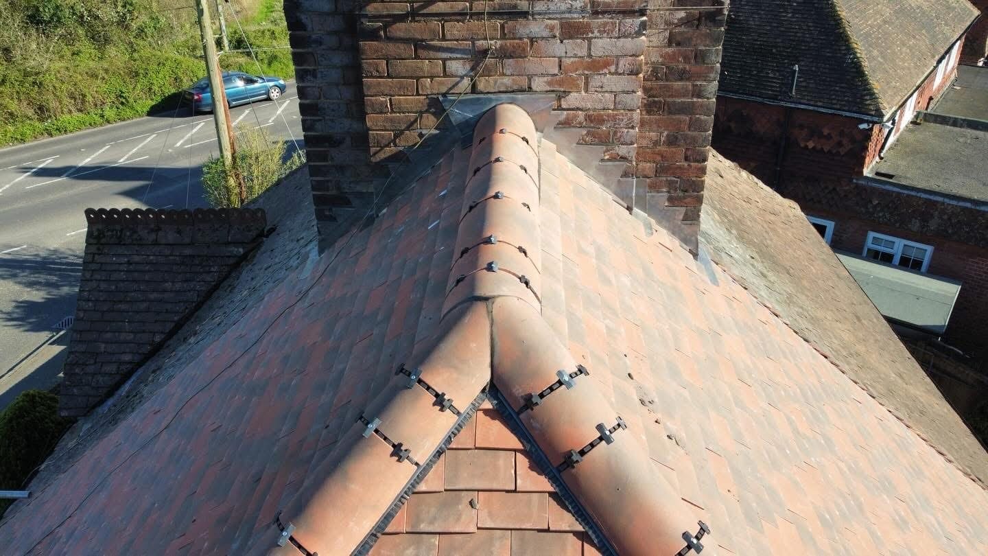 A completed roofing and building project by J P Building Services