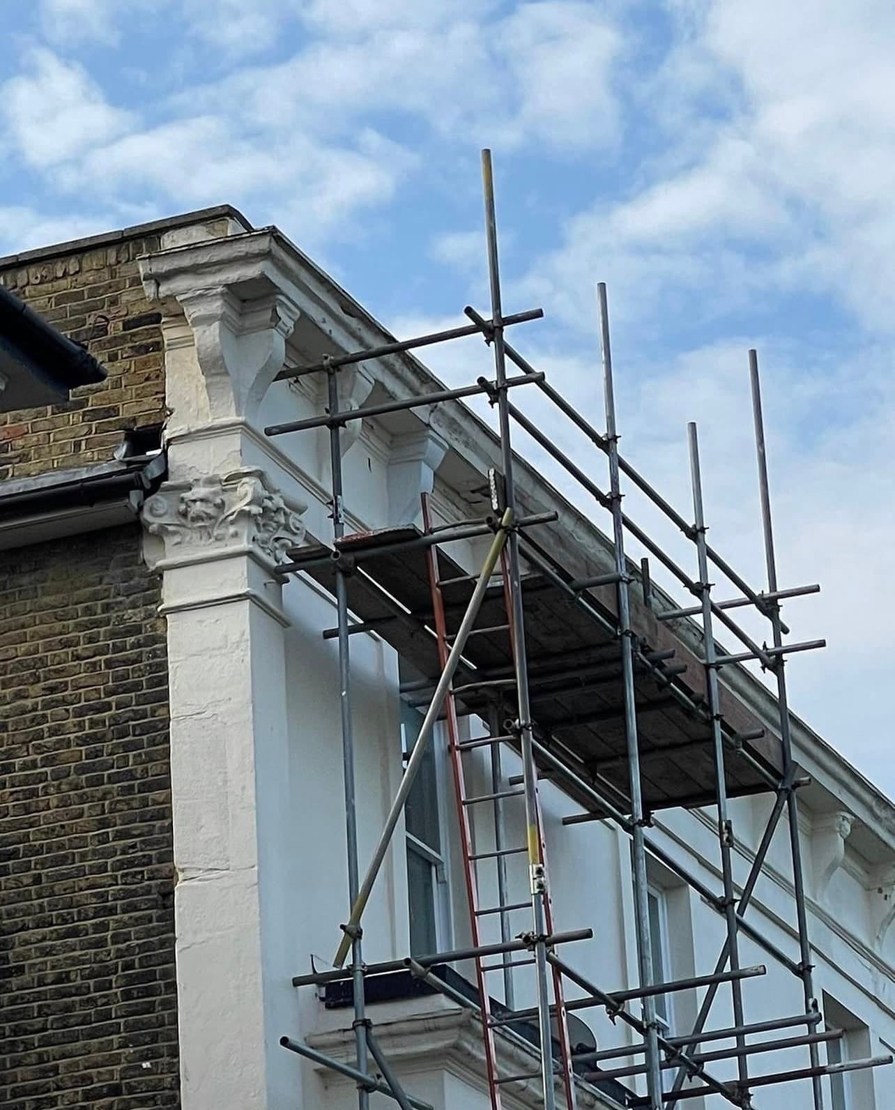 A completed roofing and building project by J P Building Services