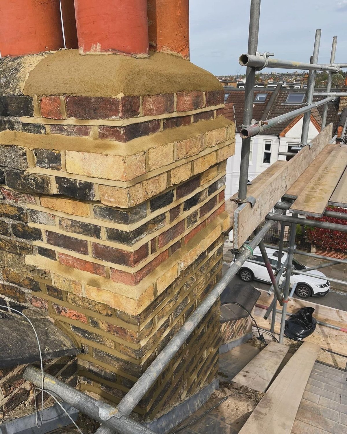 Chimney Rebuilds in Chiswick, London